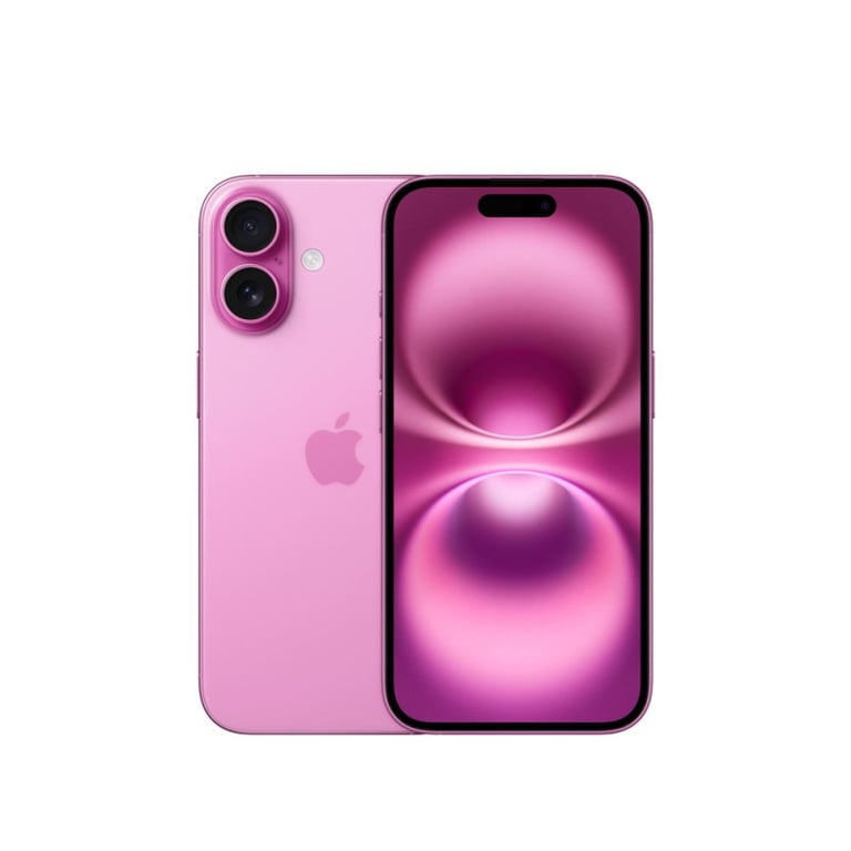 iPhone 16 (5G) 128 Go, Rose [Version Internationale] - Neuf