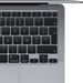 MacBook Air M1 (2020) 13,3', 3,2 GHz 512 GB 16 GB Apple GPU 8, argento - QWERTY