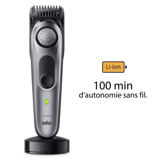 Tondeuse À Barbe Braun BT7420 – 40 Réglages, Lame ProBlade, 100 min Autonomie - vue 7