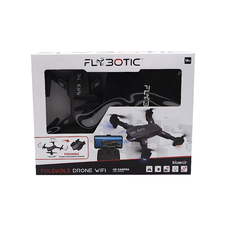 Drone Télécommandé Foldable Avec Wifi 32cm Flybotic By Silverlit La Boite - vue 2