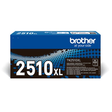 Toner noir d'origine Brother Tn2510Xl - Tn2510Xl [Pag-3000]