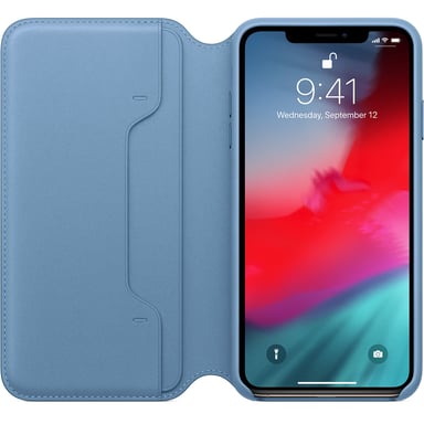 Apple MRX52ZM/A funda para teléfono móvil 16,5 cm (6.5'') Folio Azul