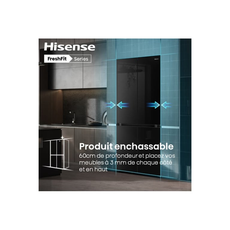 Réfrigérateur portes RQ768N4GBE freshfit - vue 5