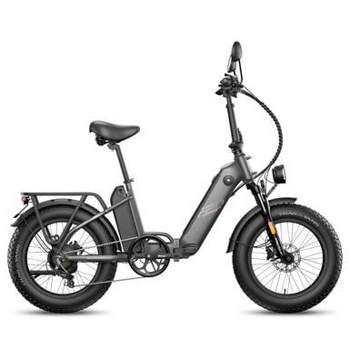 Vélo Électrique FAFREES FF20 Polar - Moteur 500W Batterie 48V12*2AH 20'' Frein à Disque Hydraulique - gris