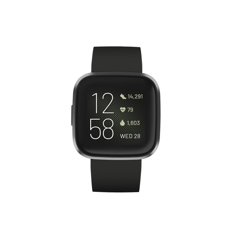 Reloj conectado Fitbit Versa 2 - 40mm - Esfera negra - Correa negra - Fitbit