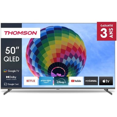 50QG4S14 TV QLED 126 cm (50'') - 4K 3840x2160 - HDR 10 - Google TV - 2xHDMI 2.1 + 2xHDMI 2.0
