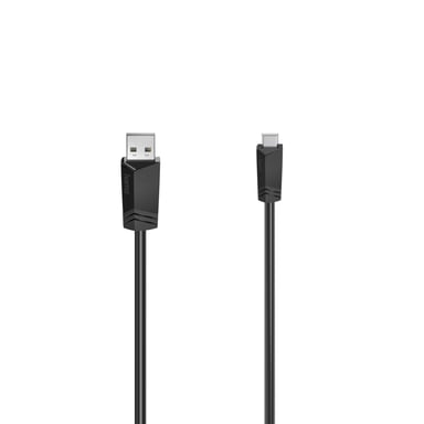 Cable mini-USB, USB 2.0, 480 Mbit/s, 1,50 m