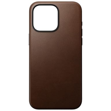 Cover in pelle moderna per iPhone 15 Pro Max