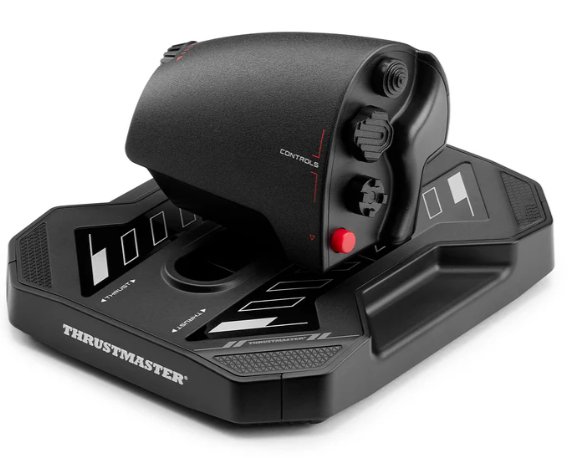 Thrustmaster Sol-R 4 HOTAS Noir USB Joystick + levier de commande du moteur Analogique/Numérique PC - Neuf