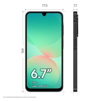 Galaxy A26 (5G) 256 Go, Noir