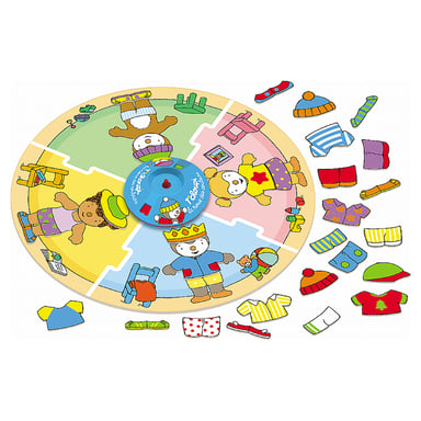 Tchoupi y la rueda de colores - Juego educativo para niños