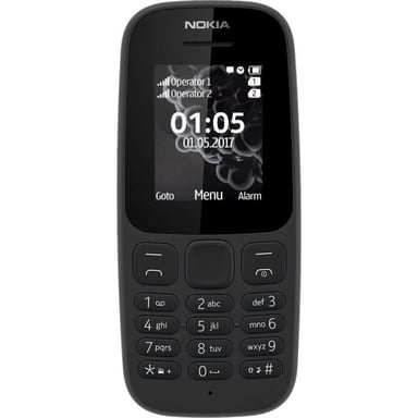 Nokia 105 DS 4,57 cm (1.8'') 73 g Negro Característica del teléfono