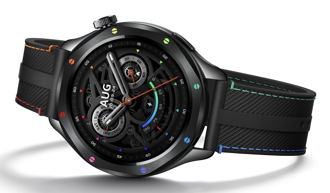 Xiaomi Watch S4 rainbow 3,63 cm (1.43 ) AMOLED 47.3 mm Numérique 466 x 466 pixels Écran tactile Noir, Multi - Neuf