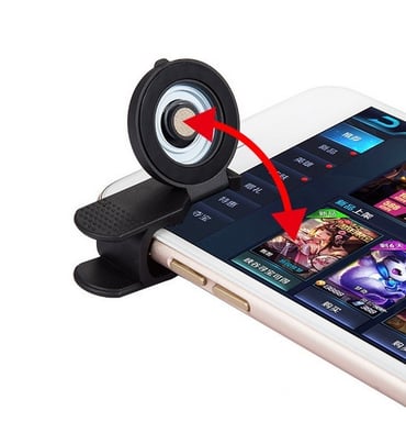 Joystick avec Gachettes pour Smartphone Jeux Video Manette Ventouse Precision Universel