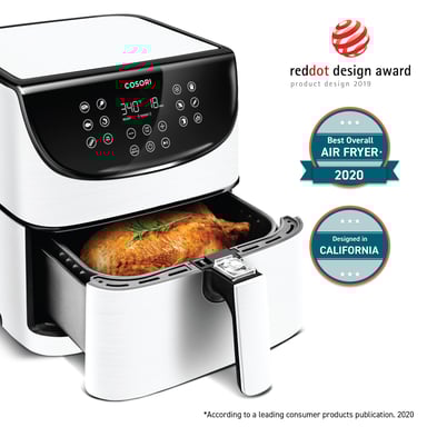 Cosori CP158-AF-RXW friteuse Unique 5,5 L Autonome 1700 W Friteuse d'air chaud Blanc