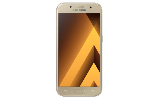 Galaxy A3 (2017) 16 GB, dorado, desbloqueado