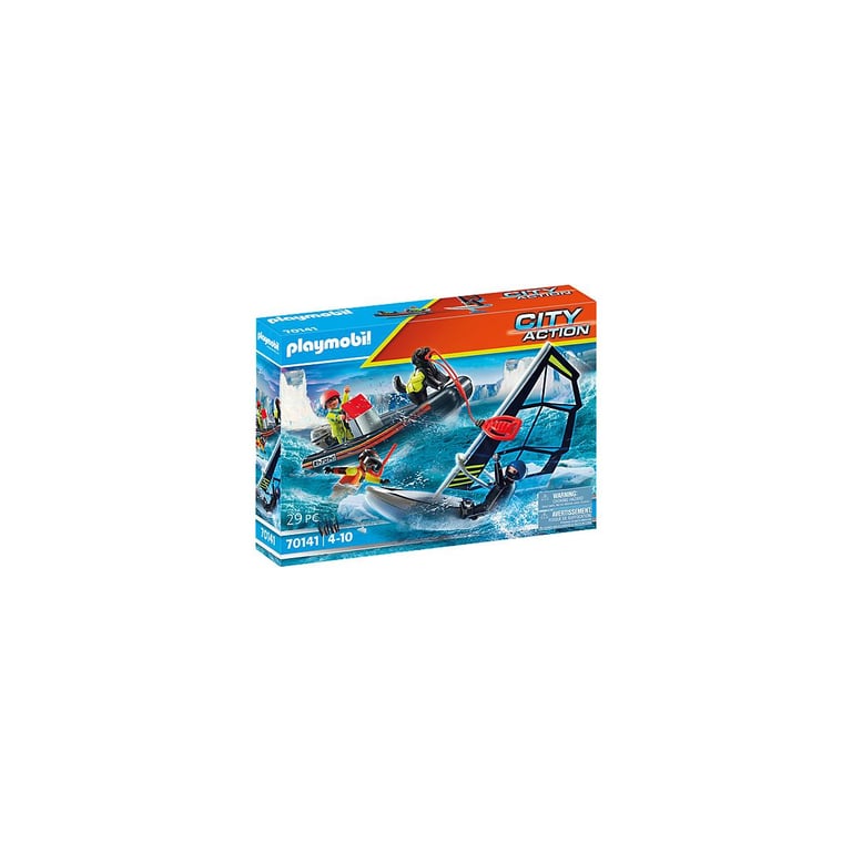 Playmobil City Action 70141 Vedette De Sauveteurs Et Planchiste - vue 2