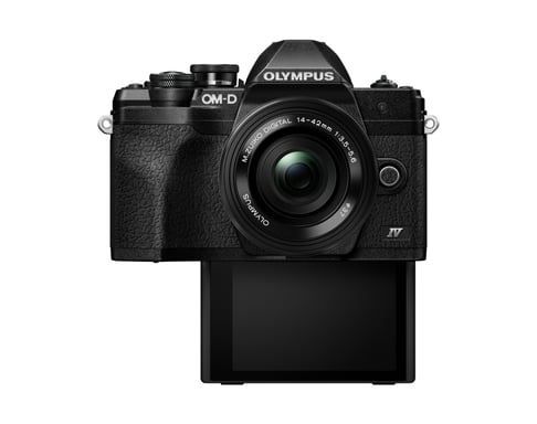 Olympus OM-D E?M10 Mark IV + ED 14-42mm F3.5-5.6 EZ 4/3'' MILC 20,3 MP Live MOS 5184 x 3888 Pixeles Negro