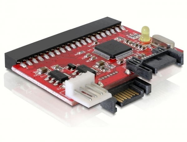 Contrôleur de Stockage DeLOCK IDE > SATA – Ultra ATA 133, 150 Mo/s