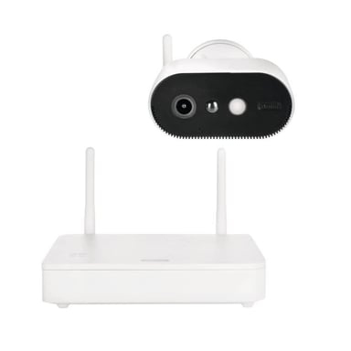 Set per telecamera di sorveglianza - ABUS - PPIC91000 - 1920 x 1080 pixel - Visione notturna - 130° c