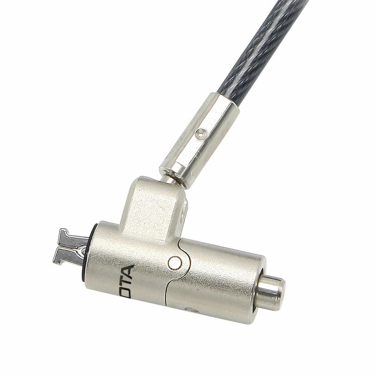 DICOTA MOBILE ACCESSORIES Security Cable Nano Lock Ultra Slim KEYED 2.5X6 MM Slot - vue 3