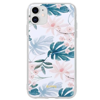 Cover per iPhone 11 Motivo floreale 01 Ultra elegante