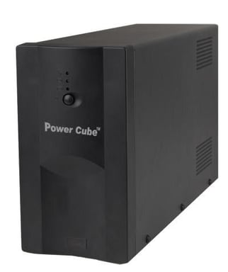 Gembird UPS-PC-1202AP alimentation d'énergie non interruptible Interactivité de ligne 1,2 kVA 720 W 4 sortie(s) CA