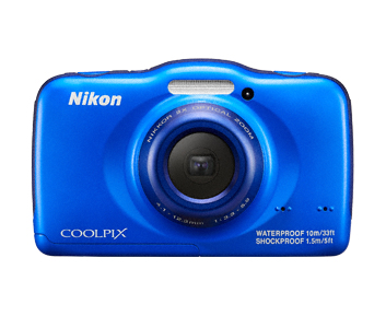 Nikon COOLPIX S32 1/3.1'' Appareil-photo compact 13,2 MP CMOS 4160 x 3120 pixels Bleu