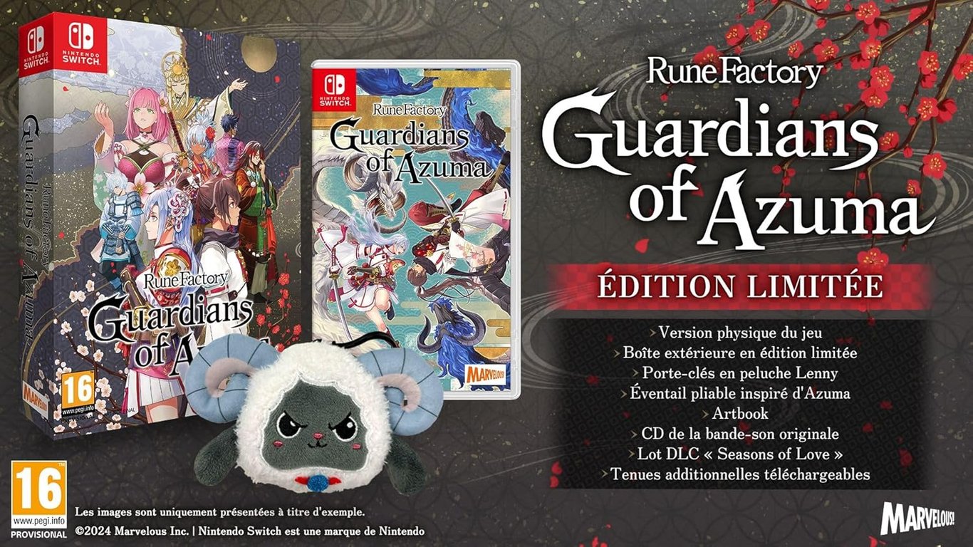 Marvelous Rune Factory: Guardians of Azuma - Limited Edition - Neuf