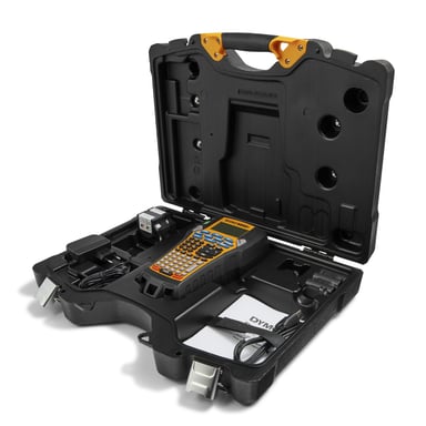 DYMO Rhino 6000+ étiqueteuse industrielle avec mallette de transport | Imprimante d'étiquettes aux nombreuses fonctions et dotée d'une connexion PC