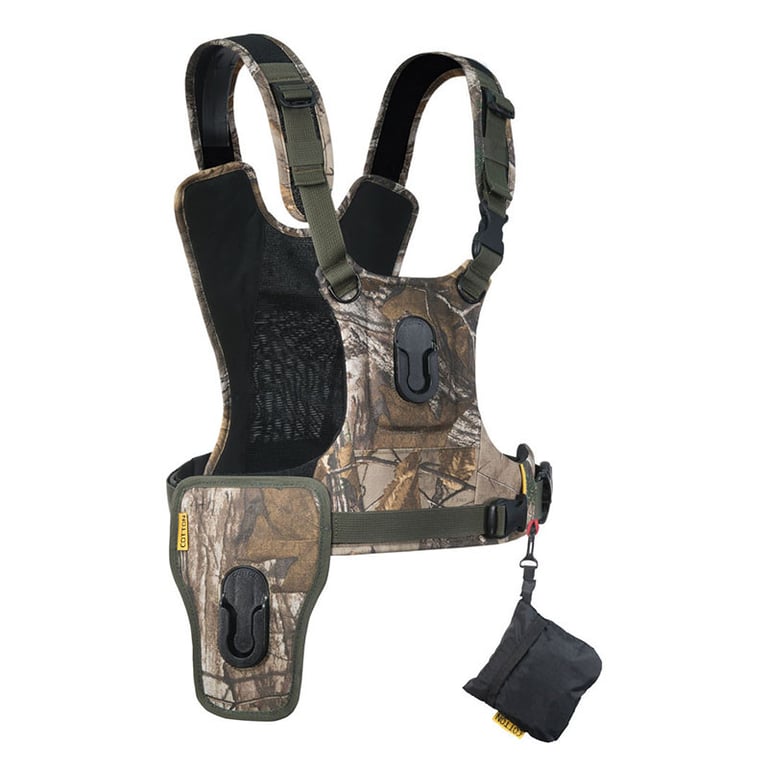 COTTON CARRIER 3G Double Camera harness System 147CAMO Neuf