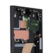 Écran Officiel pour Samsung S23 Ultra Vitre Tactile et Châssis Noir Phantom