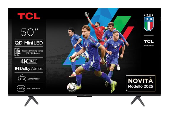 TCL C69KS 50C69KS TV 127 cm (50'') 4K Ultra HD Smart TV Wifi Métallique