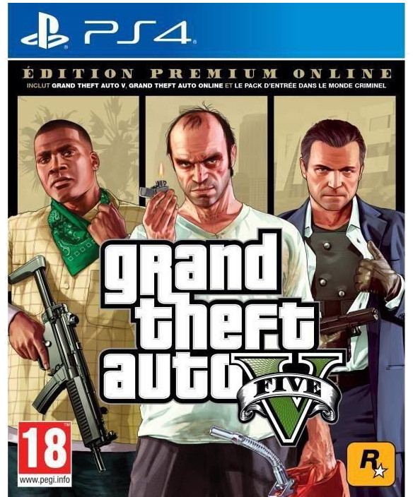 GTA V : EDITION PREMIUM Jeu PS4
