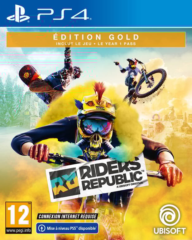 Riders Republic Gold Edition Jeu PS4 - vue 3