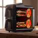 Cecotec Cecofry DuoLevel 12000 Window Double 12 L Autonome 2900 W Friteuse d'air chaud Noir