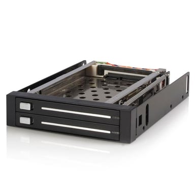 StarTech.com Carte-mère 2 Disques 2,5'' à Permutation à Chaud SATA pour Rack Mobile