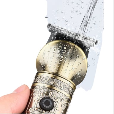 Tondeuse à Cheveux Électrique Rechargeable & Kit de Soin Complet - Style et Précision Gold