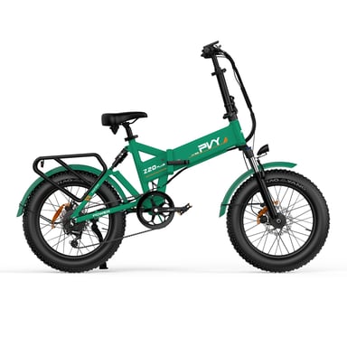 Bicicleta Eléctrica PVY Z20 Plus 1000 - Motor 250W Batería 48V16.5AH Autonomía 120KM Freno de Disco Hidráulico - Verde