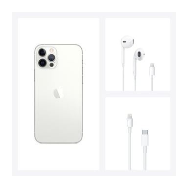 iPhone 12 Pro Max 128 GB, Plata, desbloqueado
