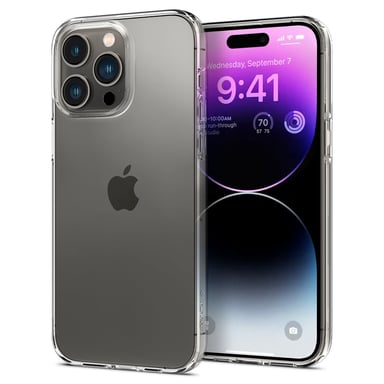 Custodia Spigen Crystal Flex per iPhone 14 Pro Max - Trasparente