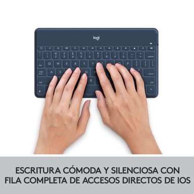 Logitech 920-010044 teclado para móvil QWERTY Español Bluetooth Naranja