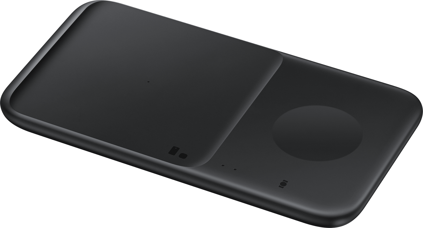 Chargeur induction Duo Watch Charge rapide 9W avec chargeur Noir Samsung