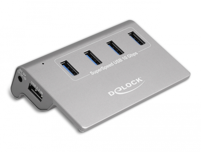 DeLOCK Hub USB 3.2 Gen 2 avec 4 ports USB Type A Neuf