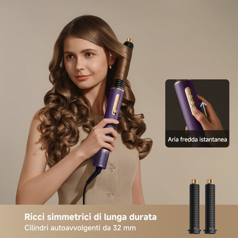 Dreame AirStyle Pro 2 Kit d'accessoires de coiffure À chaleur 2 8 Neuf - vue 2