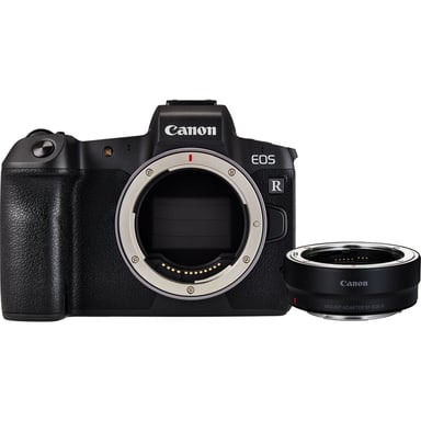 Canon EOS R + EF to RF adapter Cuerpo MILC 30,3 MP CMOS 6720 x 4480 Pixeles Negro