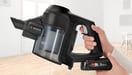 Bosch Serie 6 BBS611BSC aspiradora de mano Negro Bolsa para el polvo