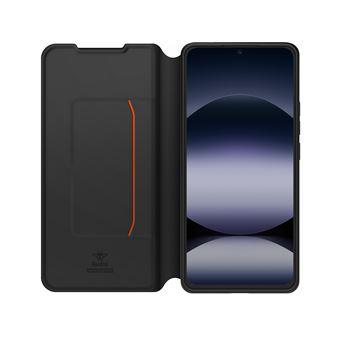Made For Xiaomi Folio noir + Dragonne pour Redmi Note 14 5G Noir