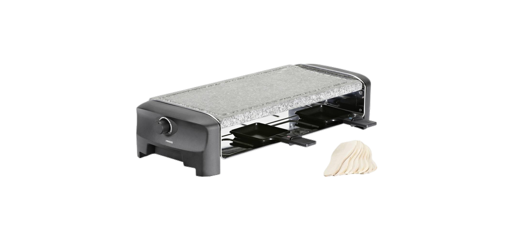 Gril Raclette Princess 162830 – 1300W, 8 Poêlons, Pierre à Cuire - vue 2