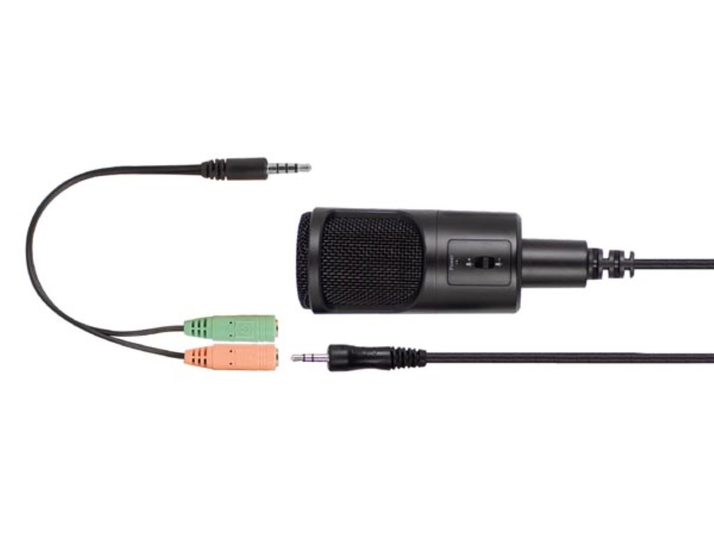 Microphone Multimedia Ewent EW3552 – Antibruit, Prise Jack 3.5 mm, Plug and Play - vue 3